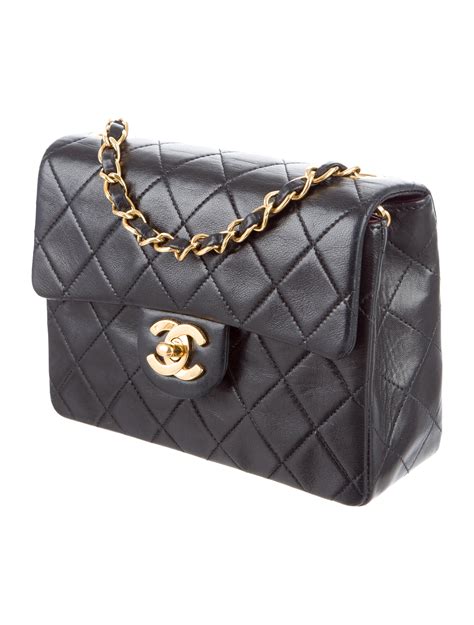 chanel mini square 17cm|Chanel classic mini flap price.